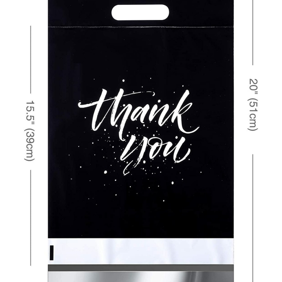 New Handle Design! Poly Mailer bags 12x15 - Picture 7 of 12